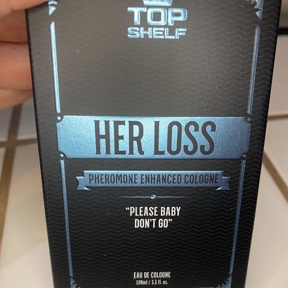 Top Shelf “Her Loss” Cologne – Pheromone Enhanced!